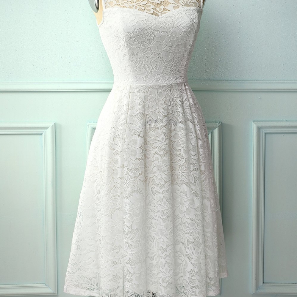 White Lace Zapaka Dress